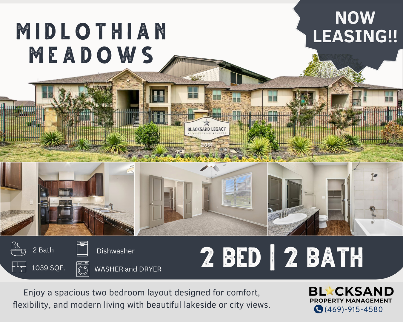 Midlothian Apartment: 2991 Lakeside Drive