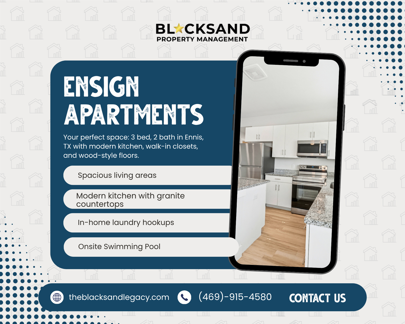 Ennis Apartment: 1101 Biloxi Drive