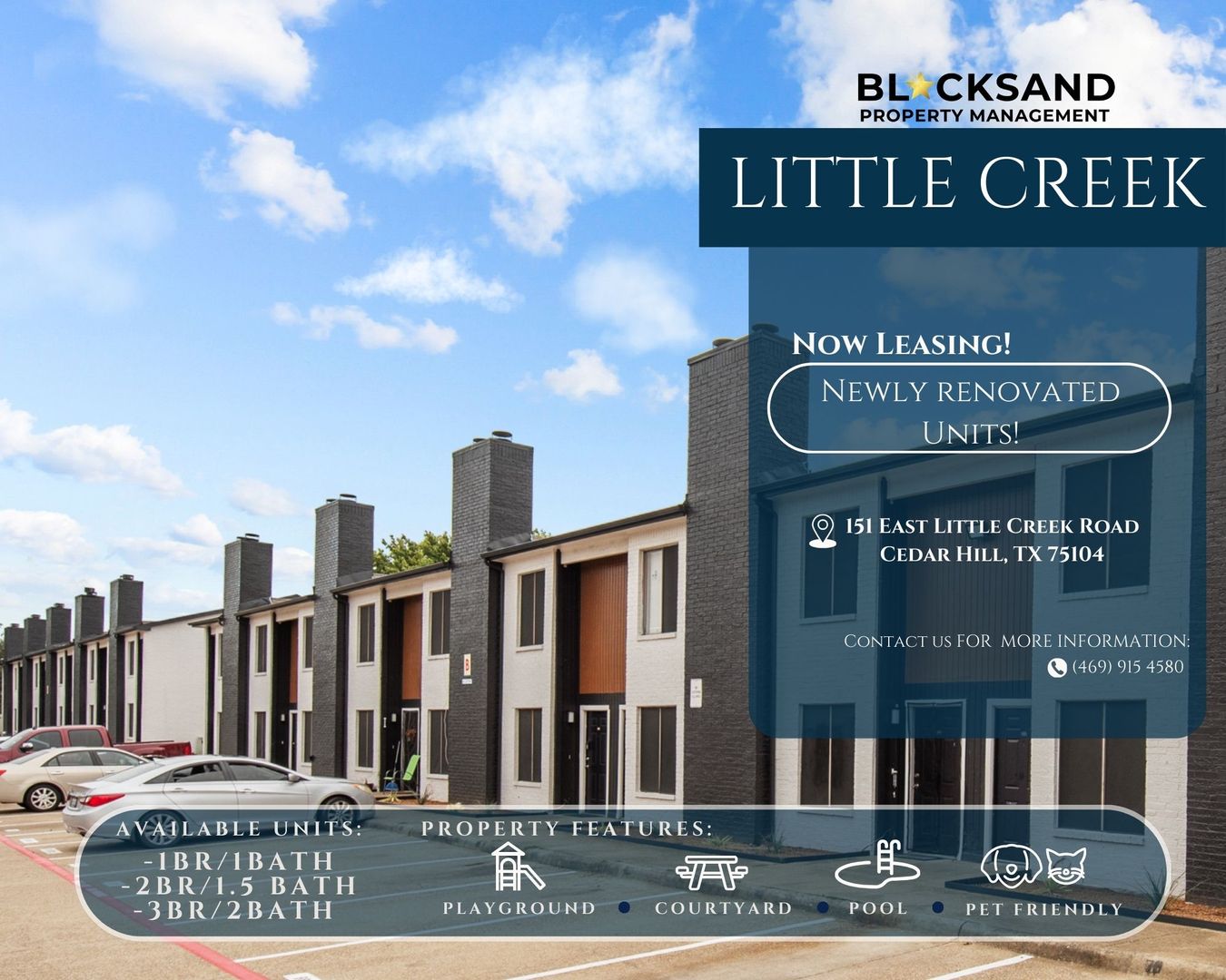 Cedar Hill Apartment: 151 East Little Creek Road