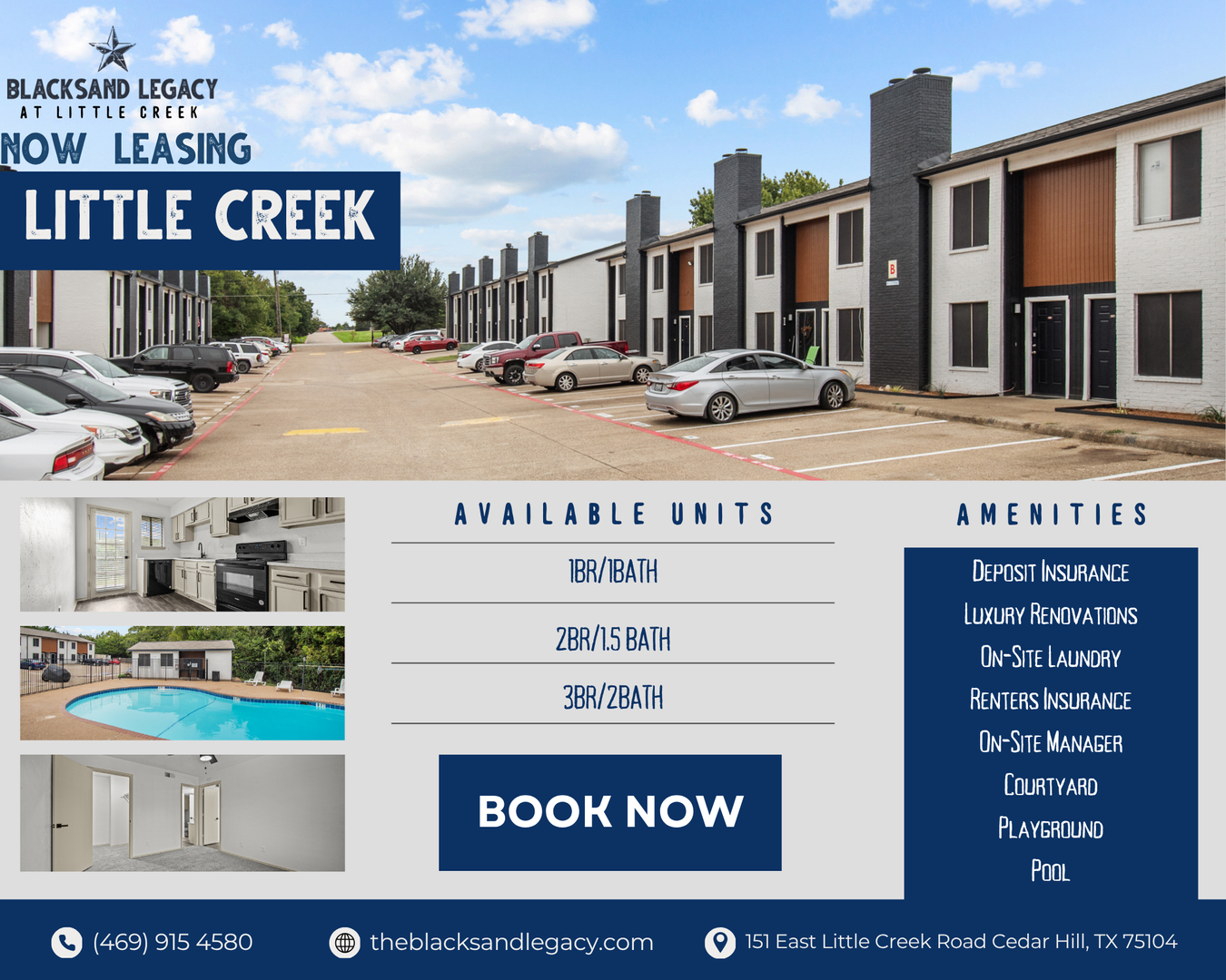 Cedar Hill Apartment: 151 East Little Creek Road