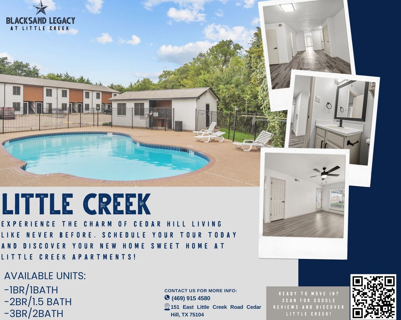 Cedar Hill Apartment: 151 East Little Creek Road