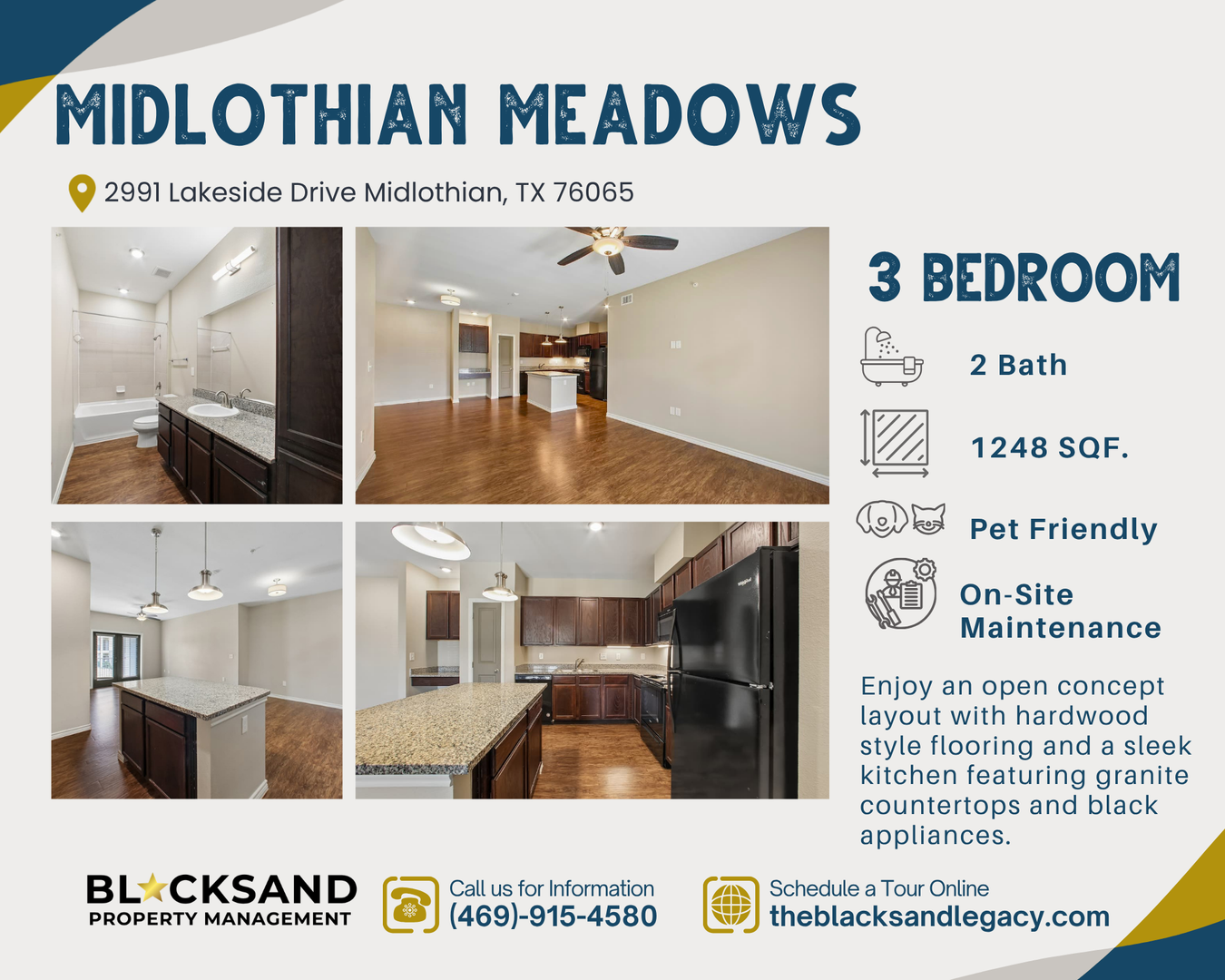 Midlothian Apartment: 2991 Lakeside Drive