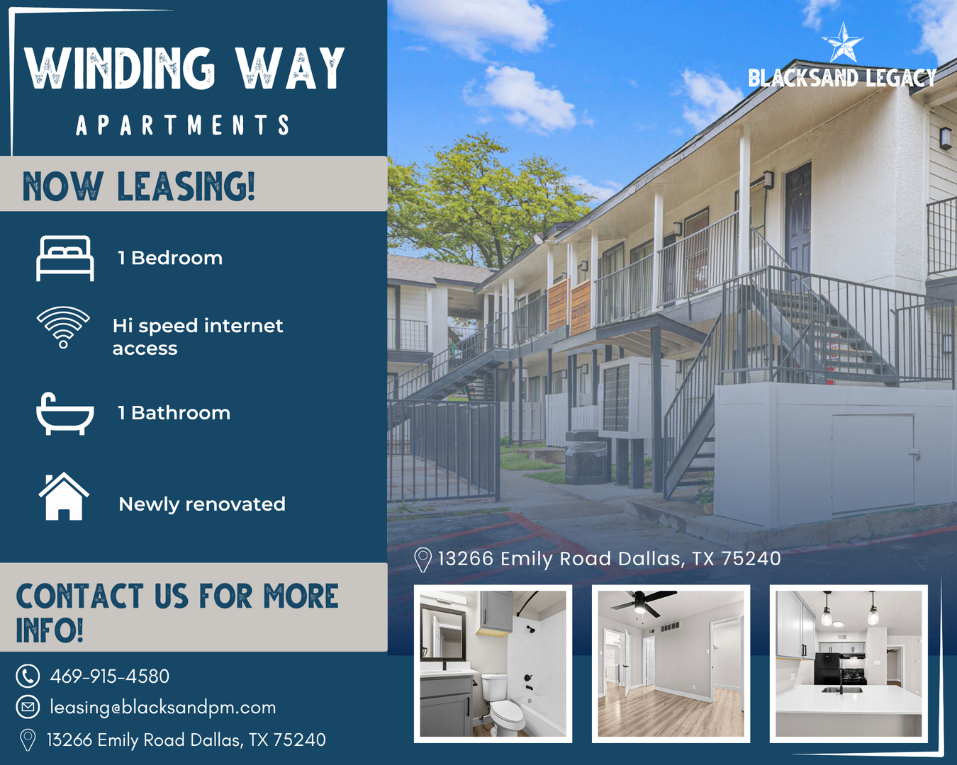 Dallas Apartment: 1300 Emily Rd