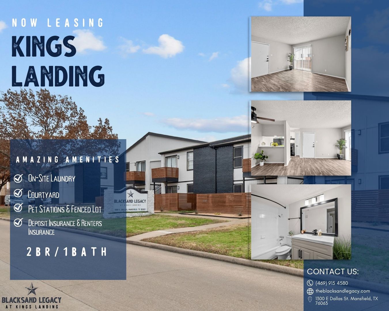 Mansfield Apartment: 1300 E Dallas St.