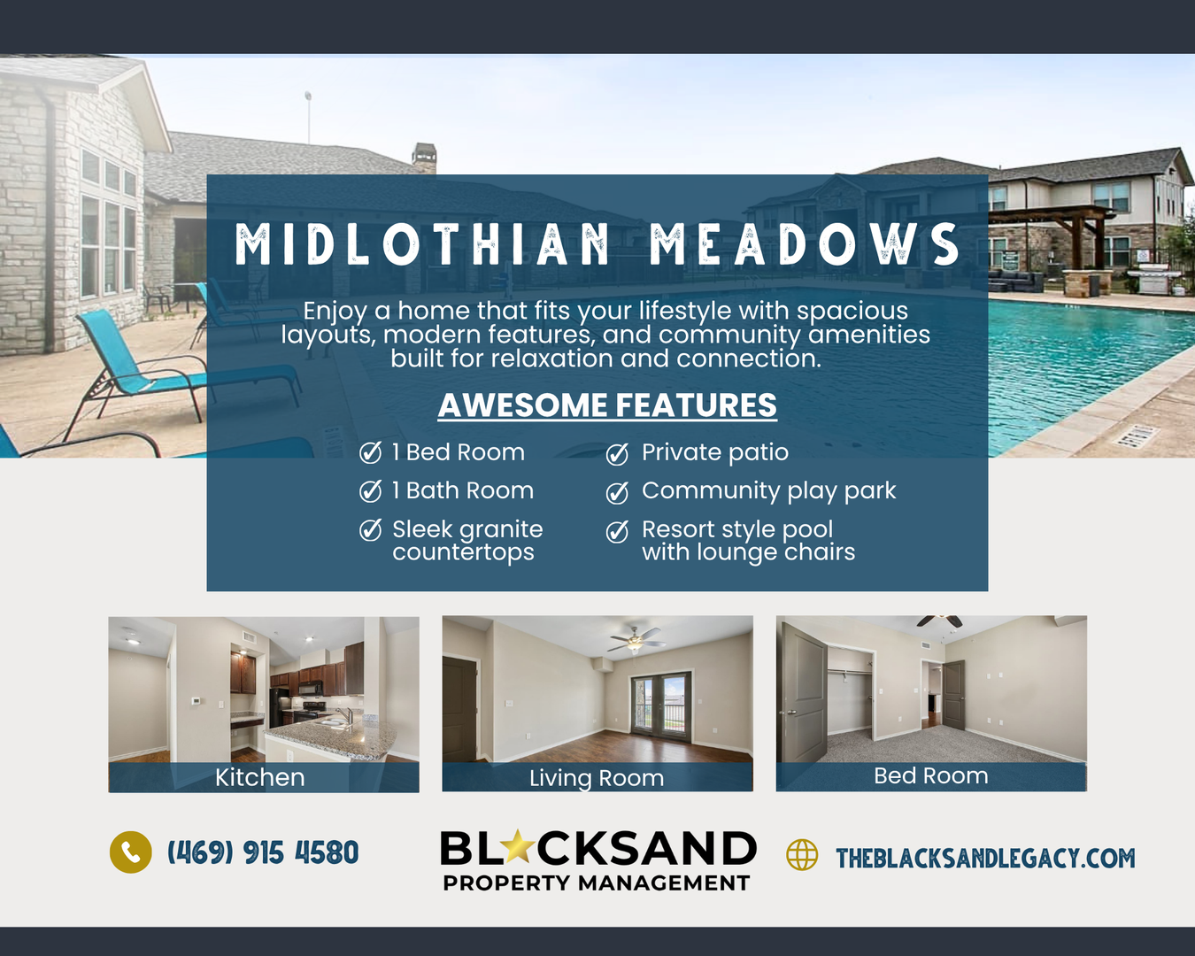 Midlothian Apartment: 2991 Lakeside Drive