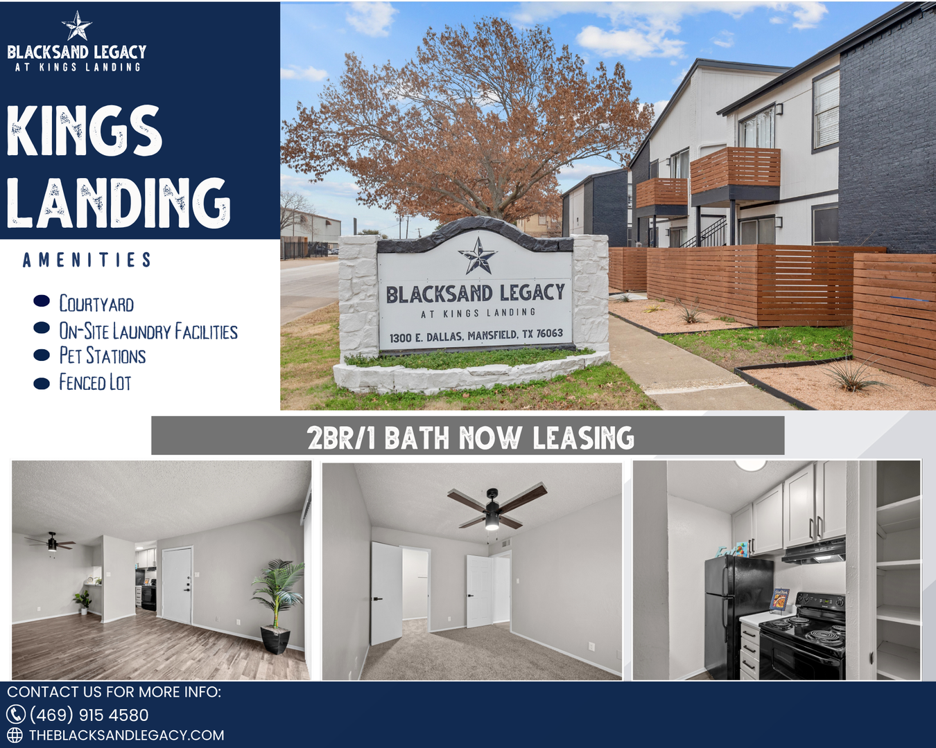 Mansfield Apartment: 1300 E Dallas St.