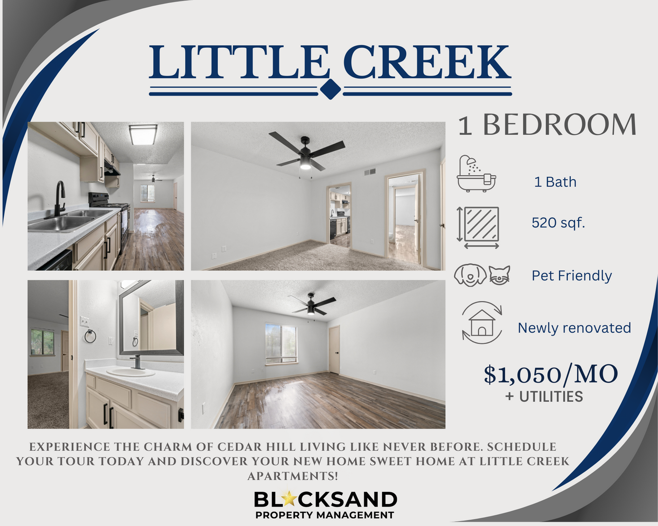 Cedar Hill Apartment: 151 East Little Creek Road