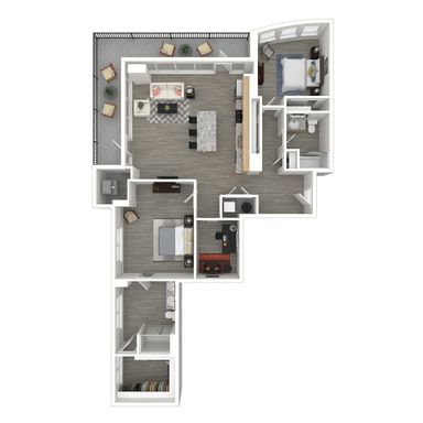 2 Harbor Point Road South, Apt. 1513 – photo 1