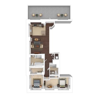 100 Clifton Place, Apt. C-1604 – photo 1
