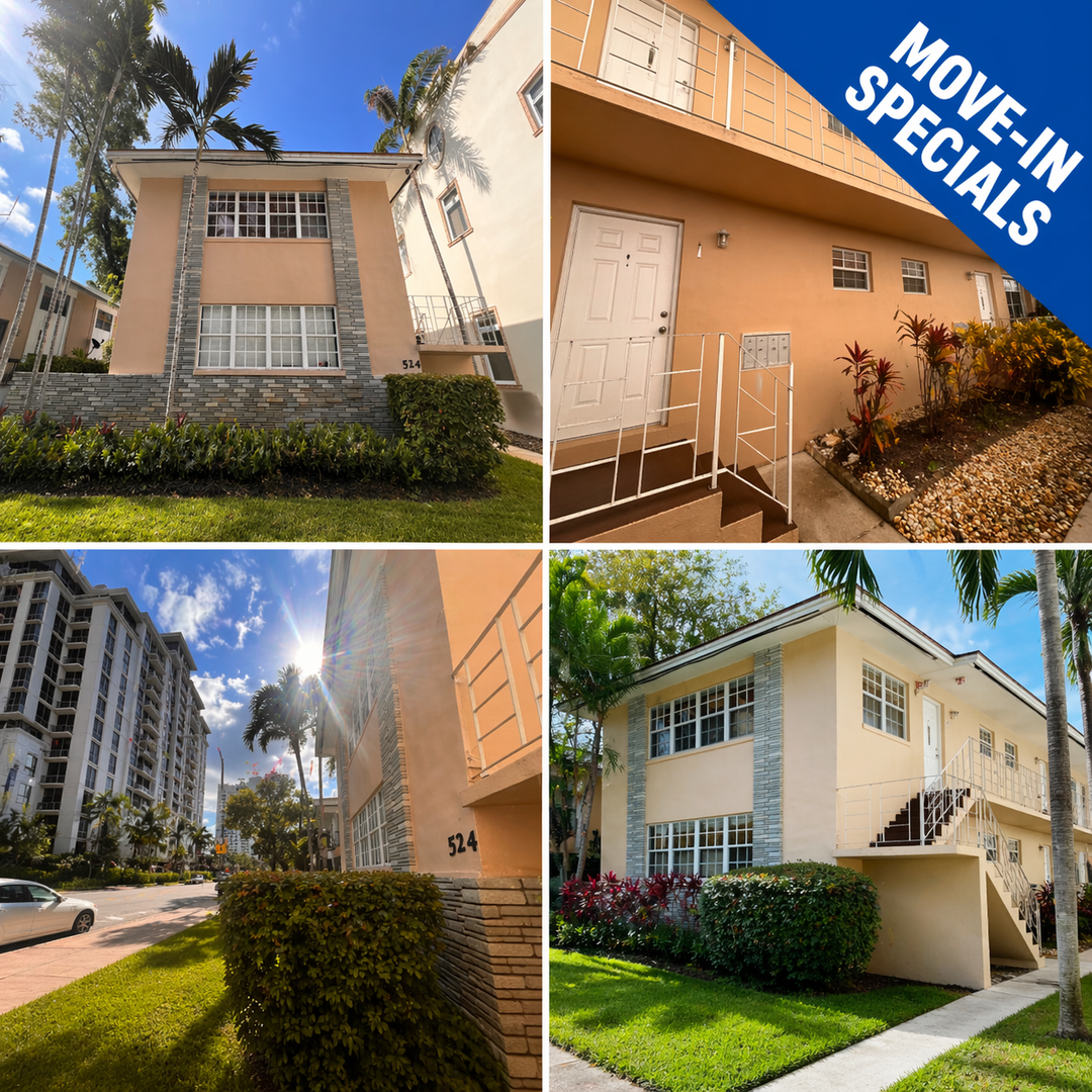 Coral Gables Apartment: 520-524 Valencia Ave