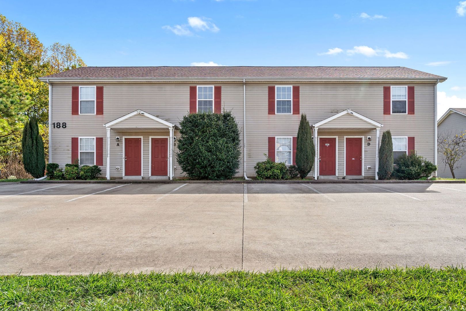 Clarksville Apartment: 188 Jack Miller Blvd