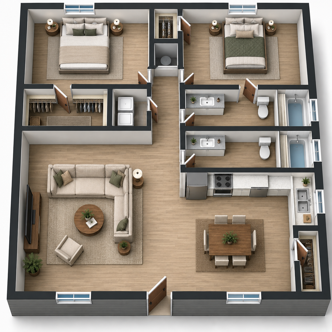Winchester Apartment: 188 & 190 Westside Drive