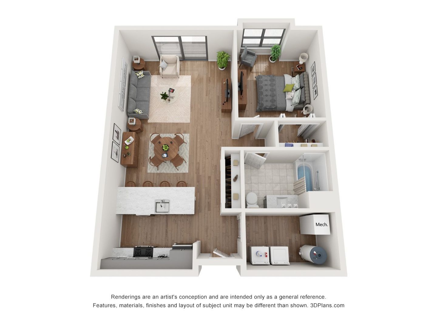 Albany Apartment: 105  Morris Street