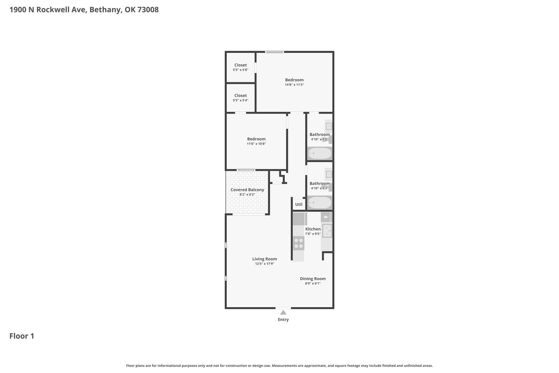 Bethany Apartment: 1900 N Rockwell Ave