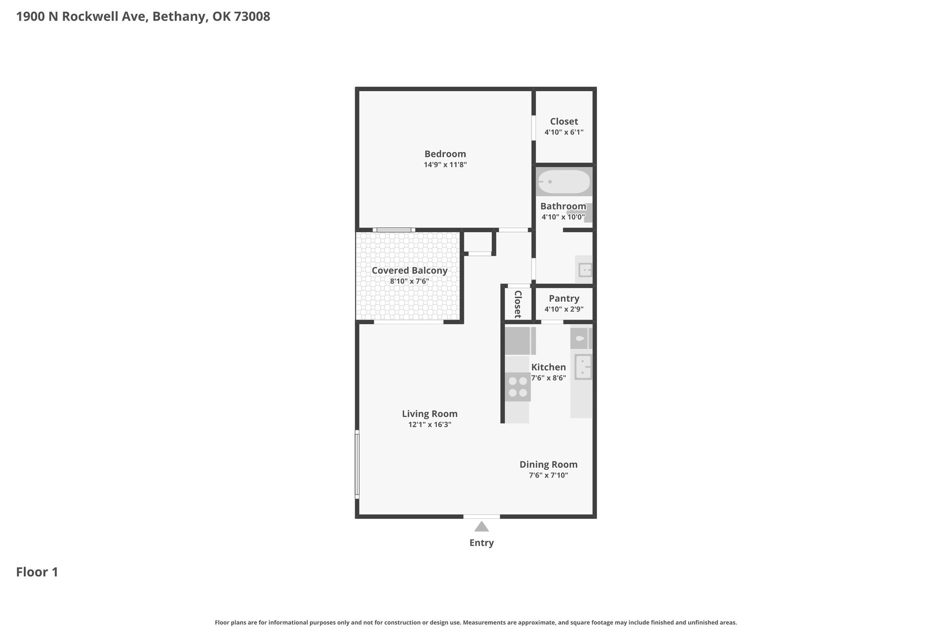 Bethany Apartment: 1900 N Rockwell Ave