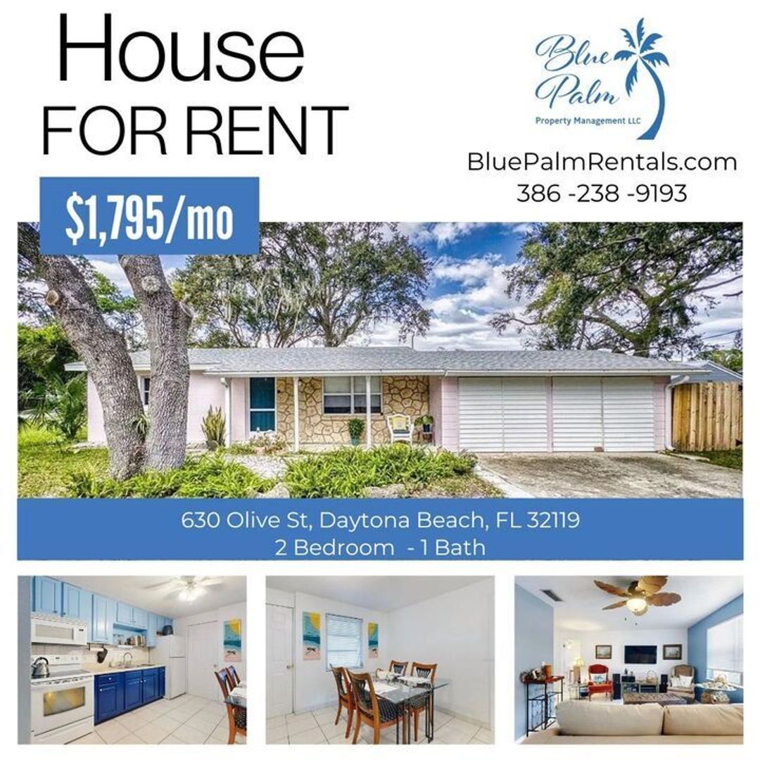 Daytona Beach House: 630 Olive St