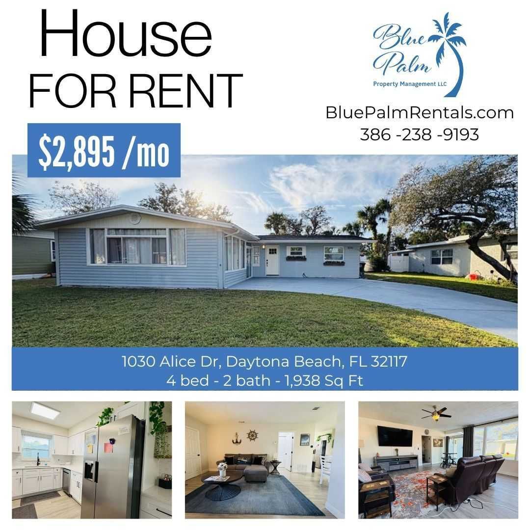 Daytona Beach House: 1030 Alice Dr