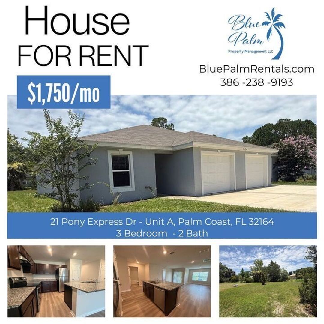 Palm Coast Apartment: 21 Pony Express Dr