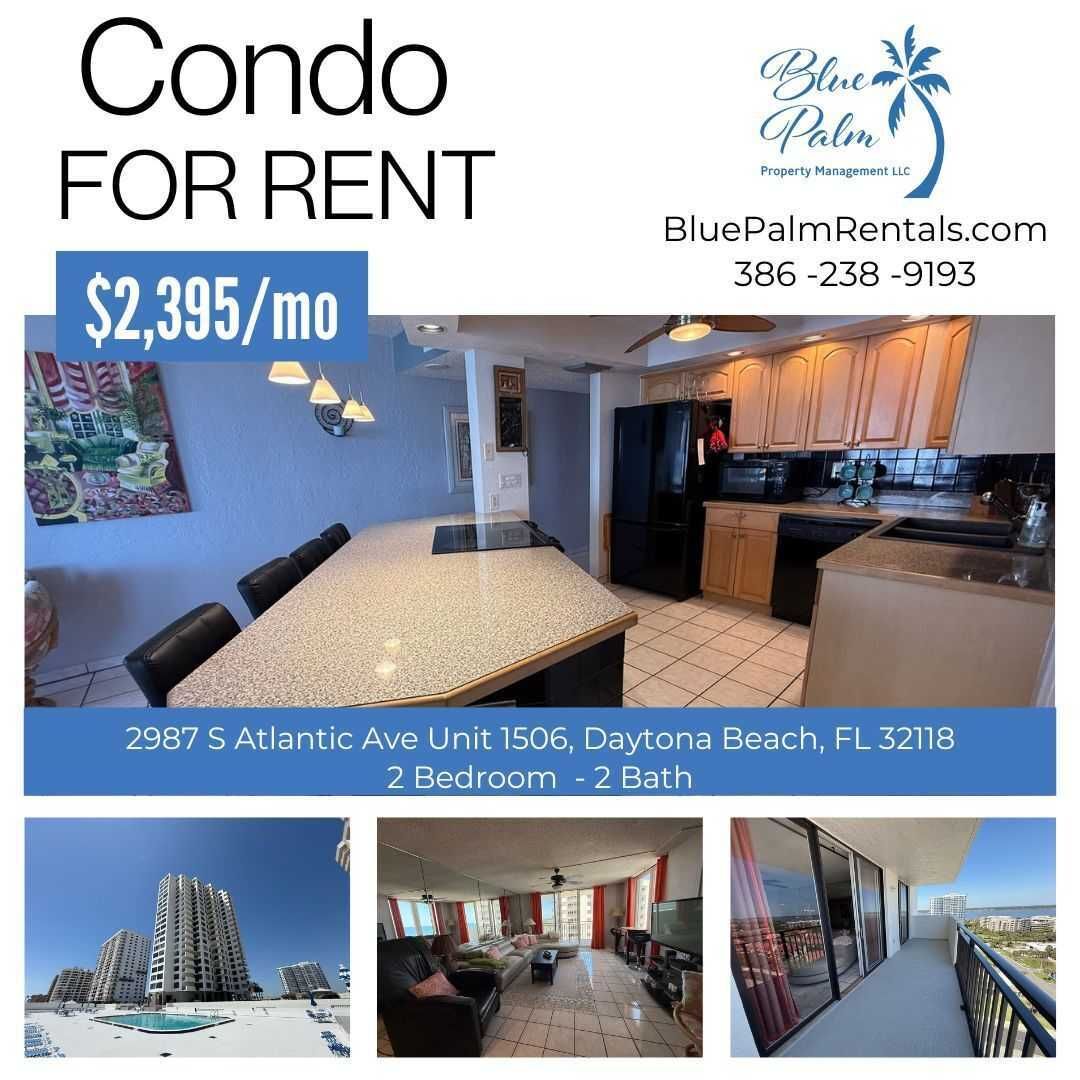 Daytona Beach House: 2987 S Atlantic Ave Unit 1506