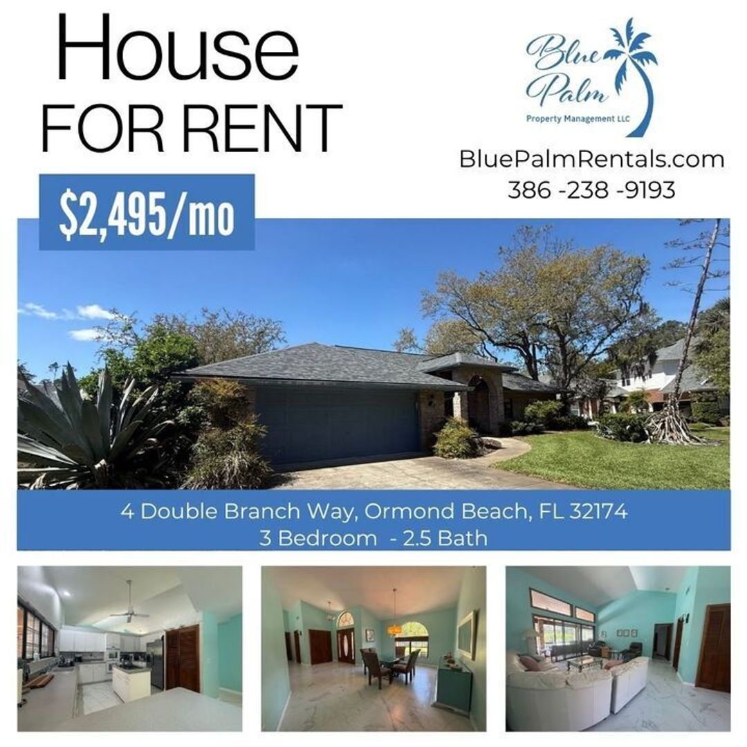 Ormond Beach House: 4 Double Branch Way