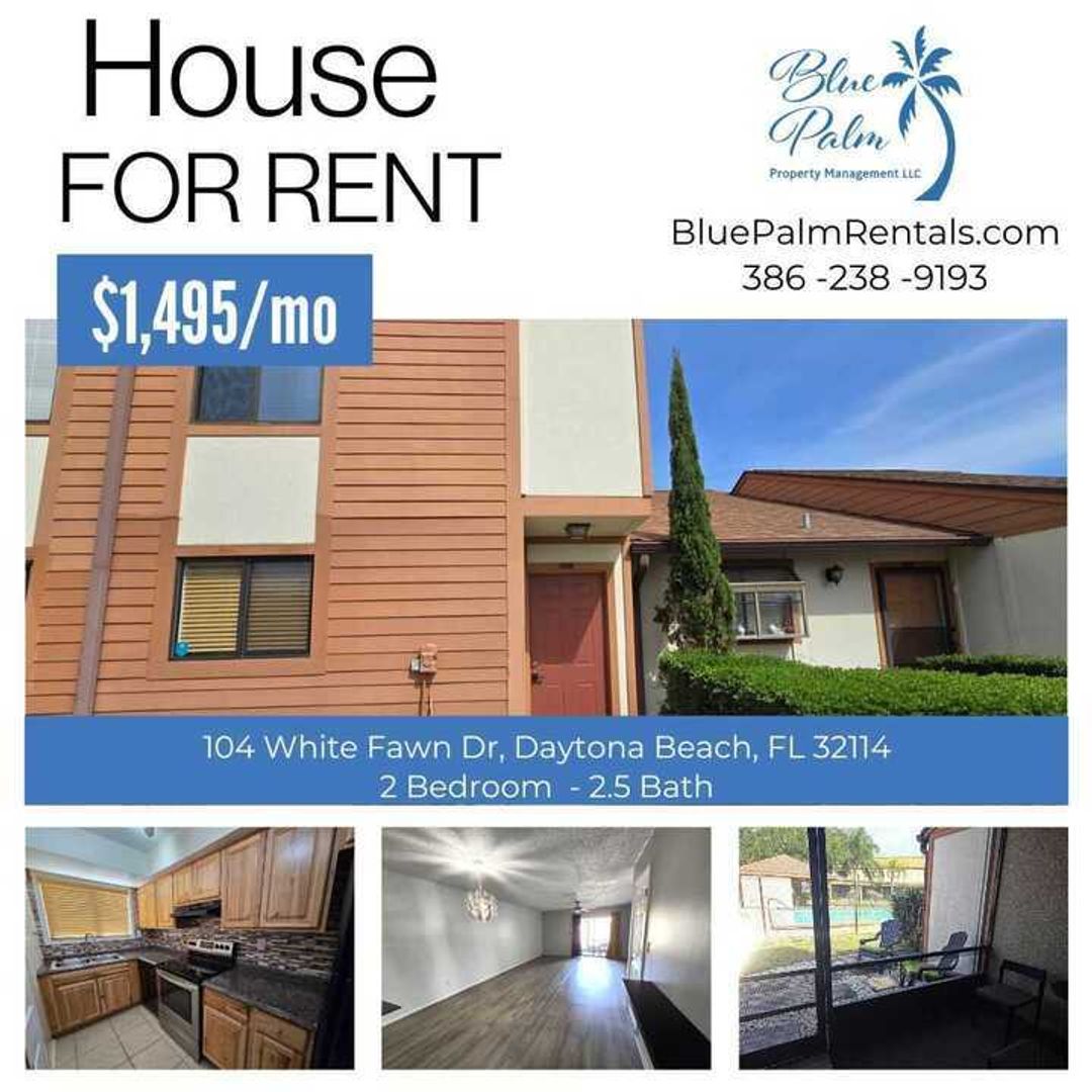 Daytona Beach House: 104 White Fawn  Dr