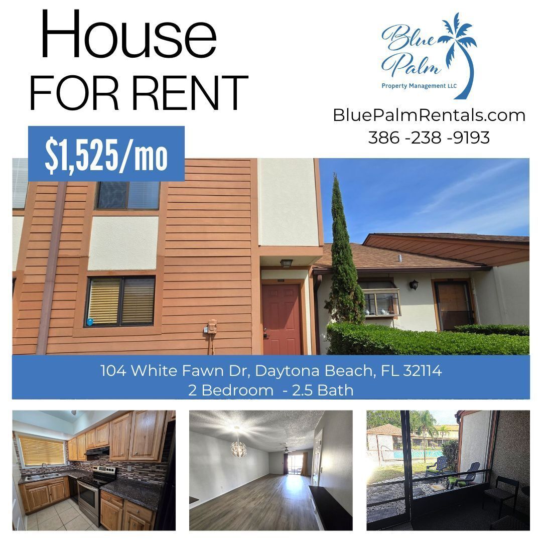 Daytona Beach House: 104 White Fawn  Dr