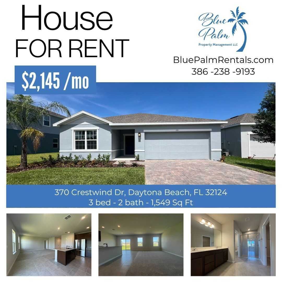 Daytona Beach House: 370 Crestwind Dr