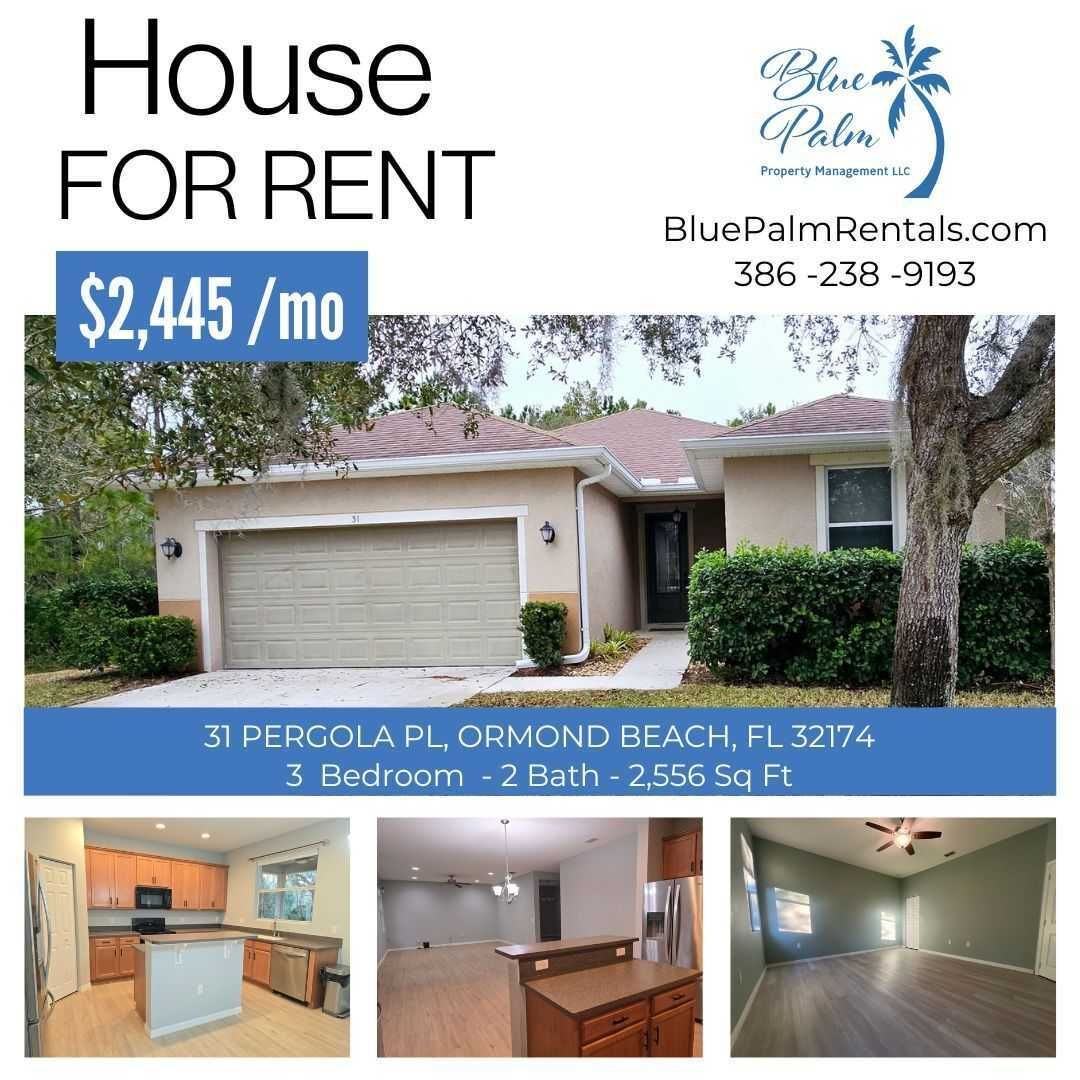 ORMOND BEACH House: 31 PERGOLA PL