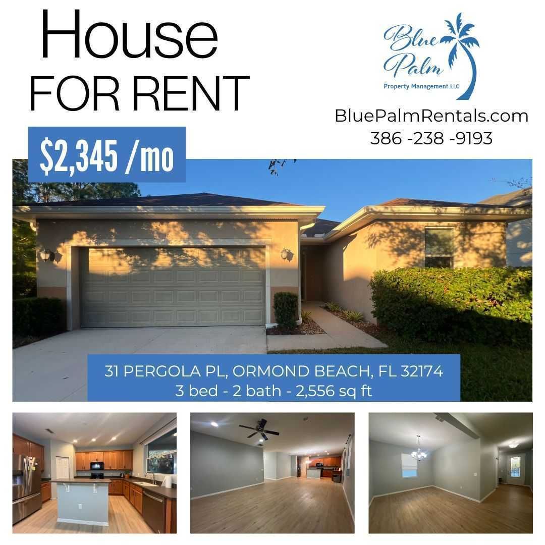 ORMOND BEACH House: 31 PERGOLA PL