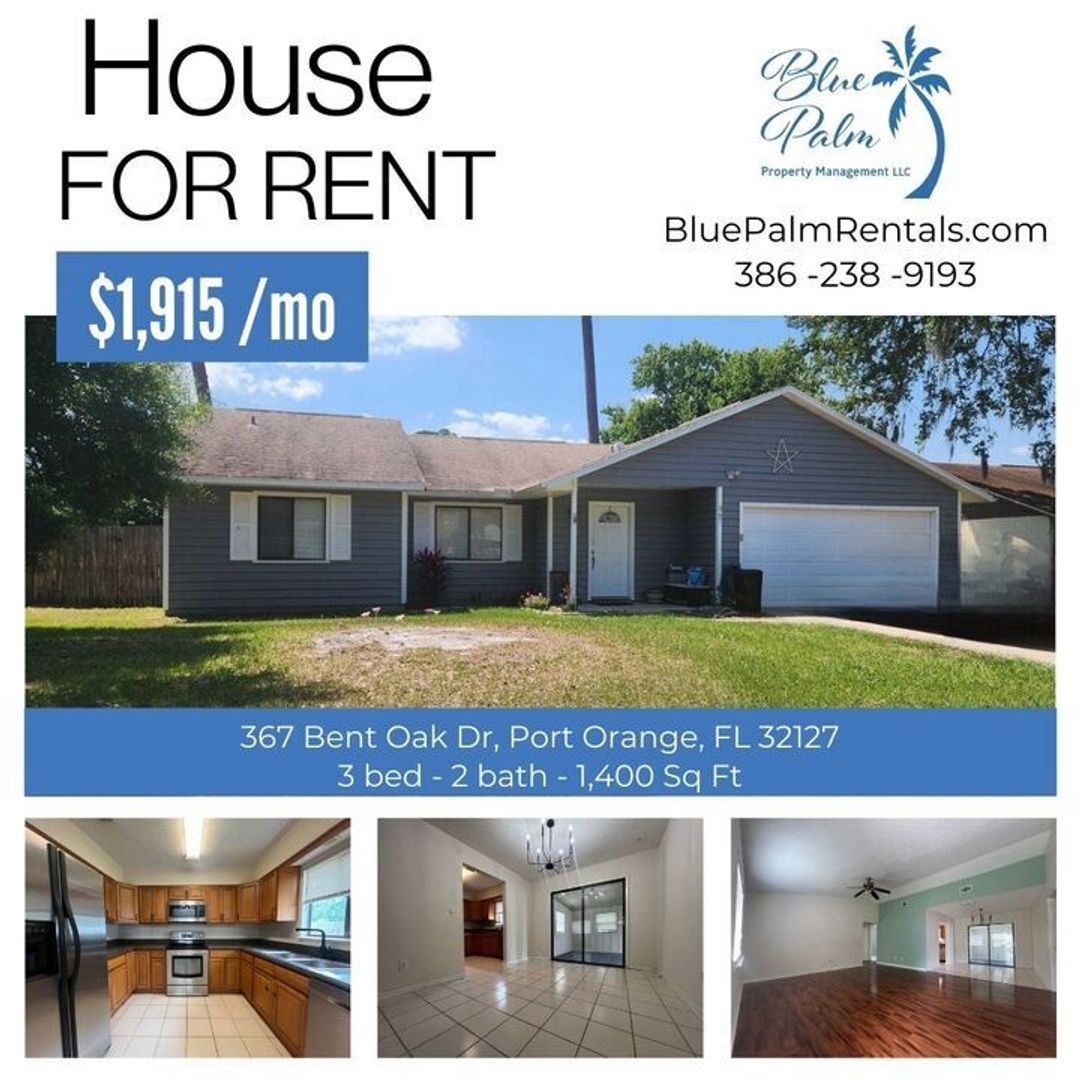 Port Orange House: 367 Bent Oak Dr