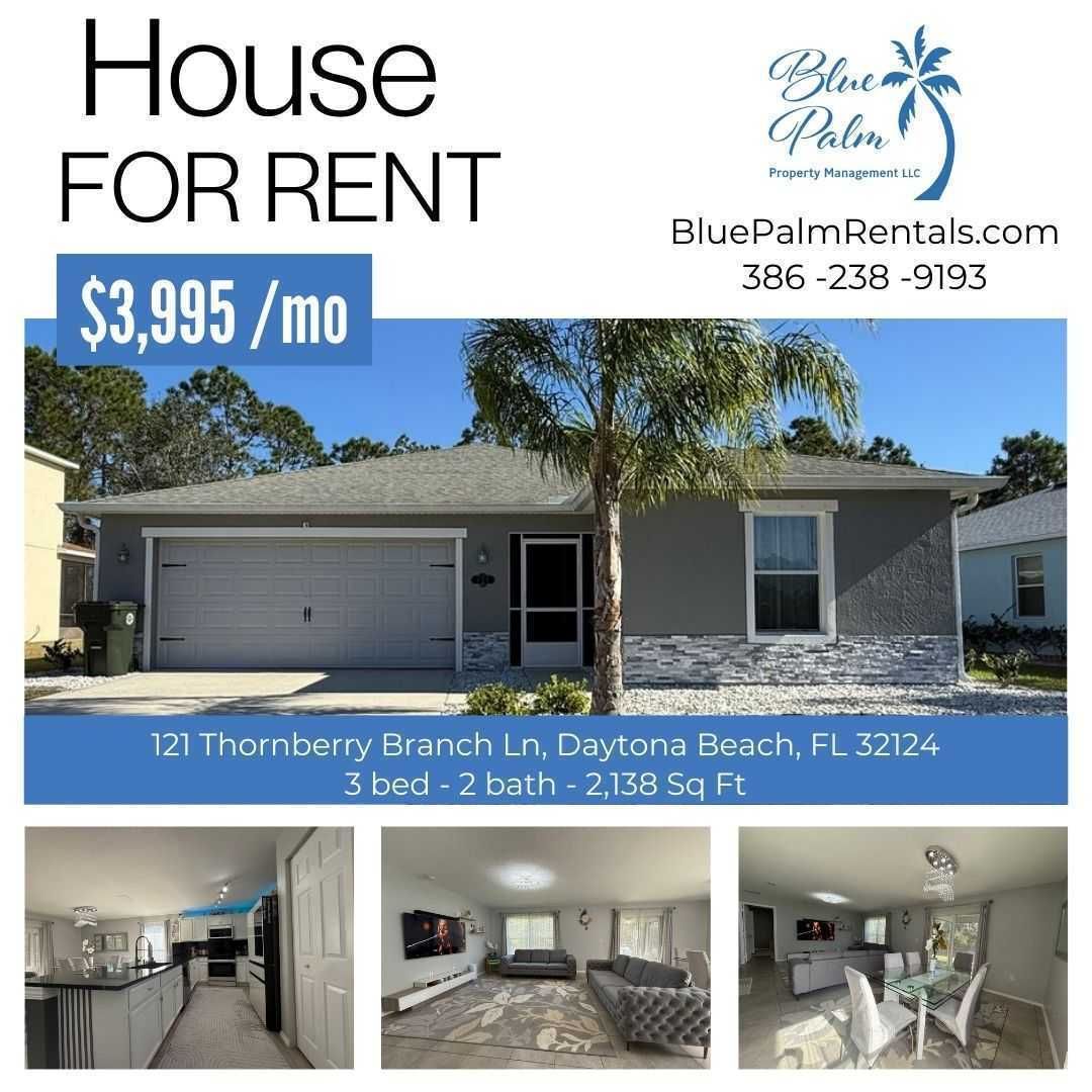 Daytona Beach House: 121 Thornberry Branch Ln