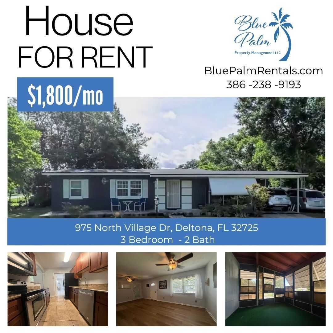 Deltona House: 975 North Village Dr