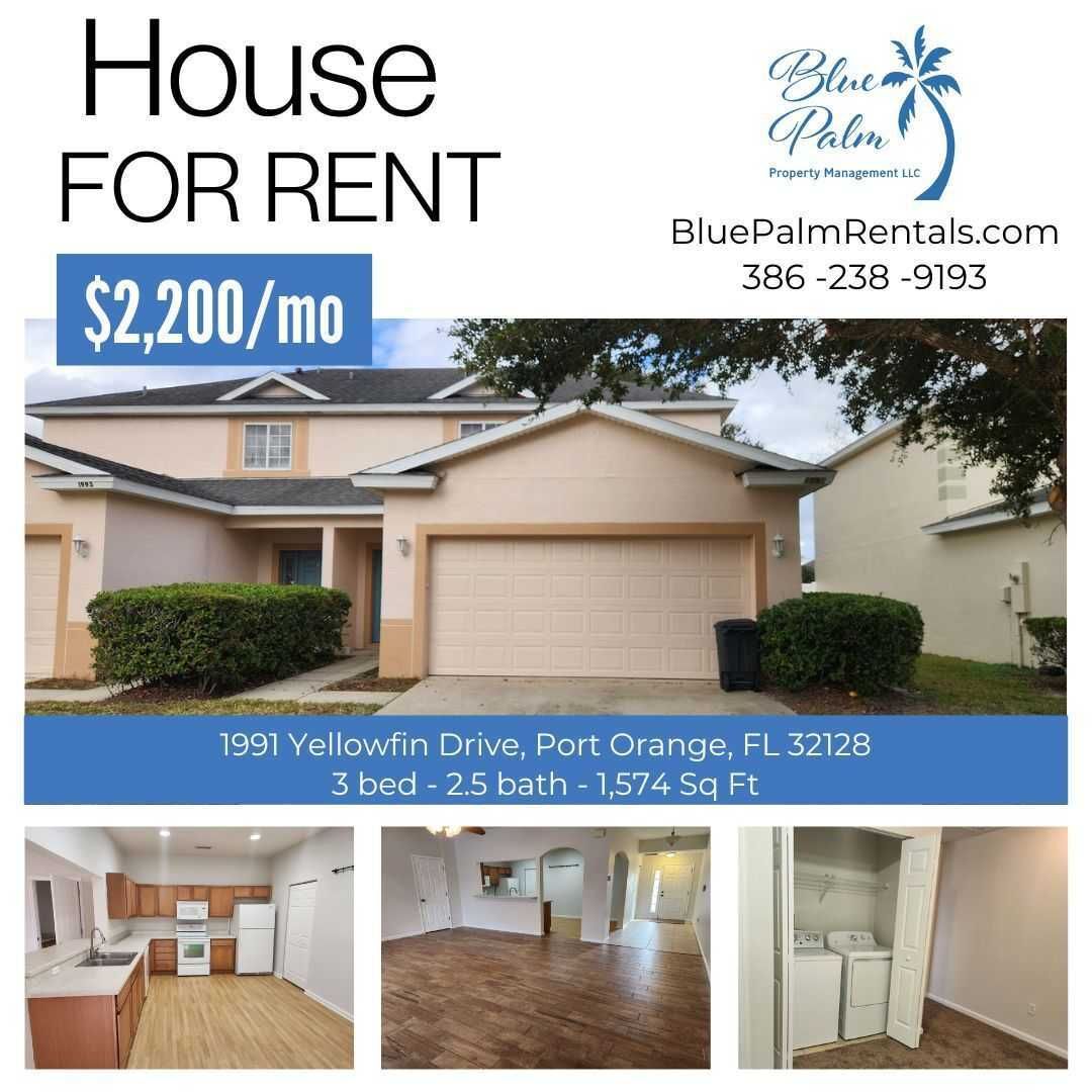 Port Orange House: 1991 Yellowfin Drive