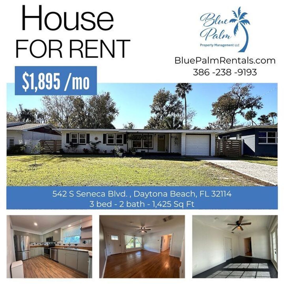 Daytona Beach House: 542 S Seneca Blvd.