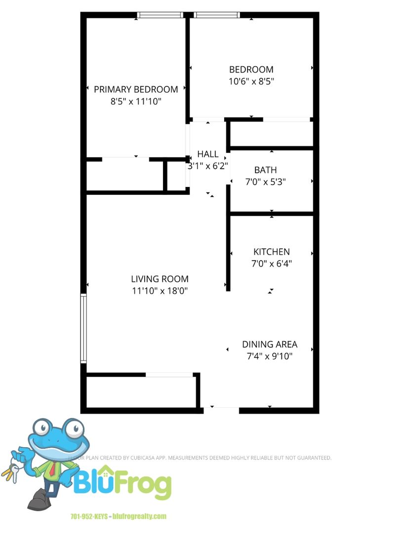 Jamestown Apartment: 734 11th St NE