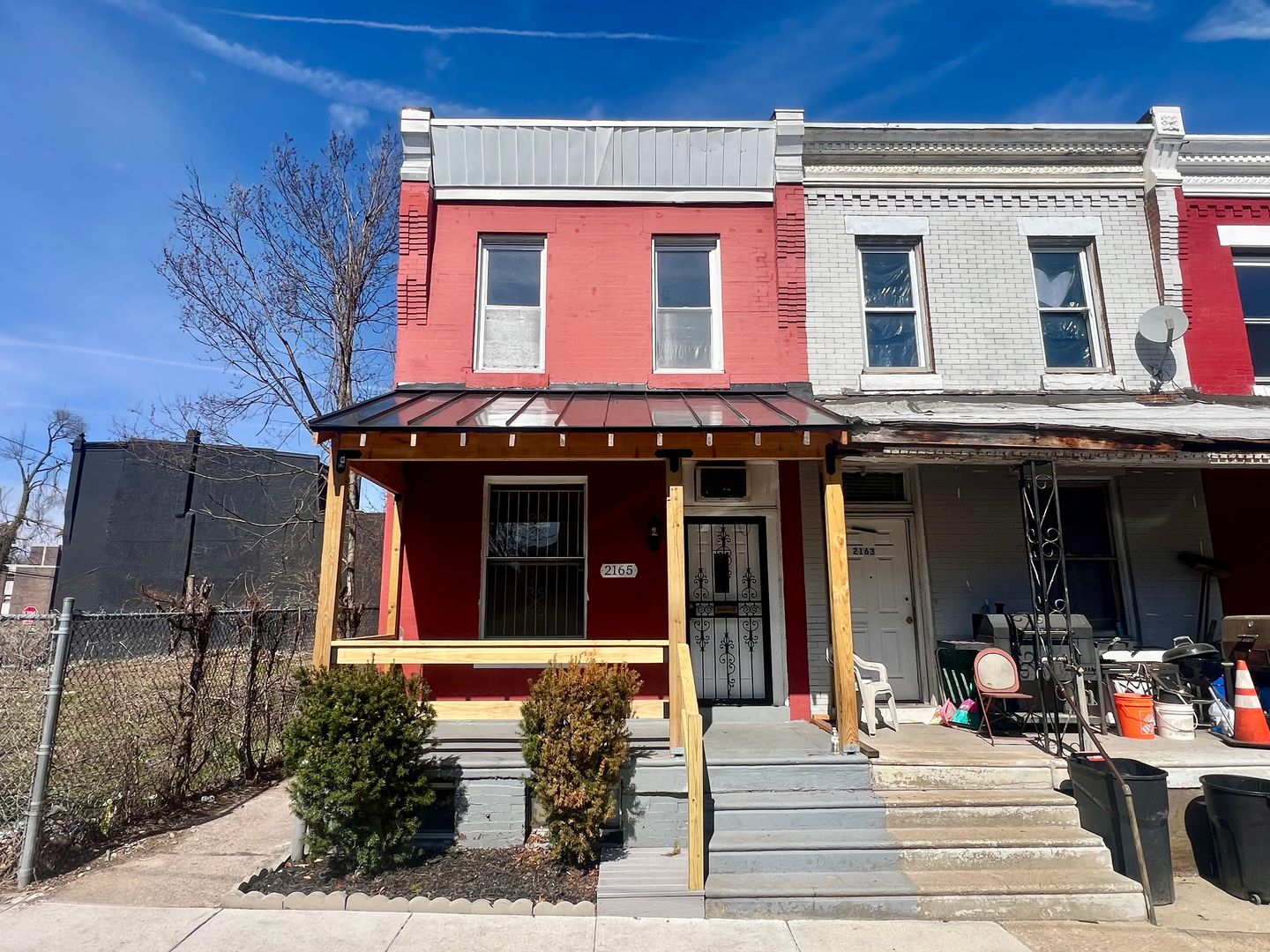 Philadelphia Townhome: 2165 W Grange Ave