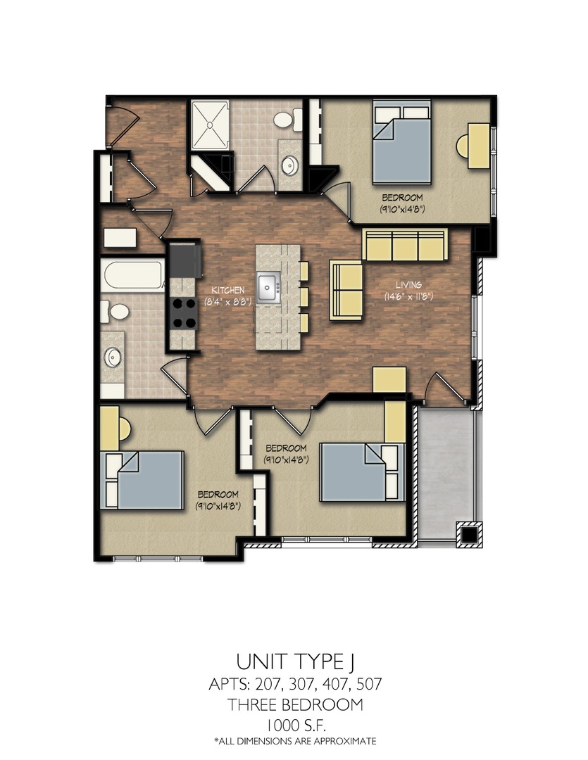 Madison Apartment: 210-212 N. Bassett St.