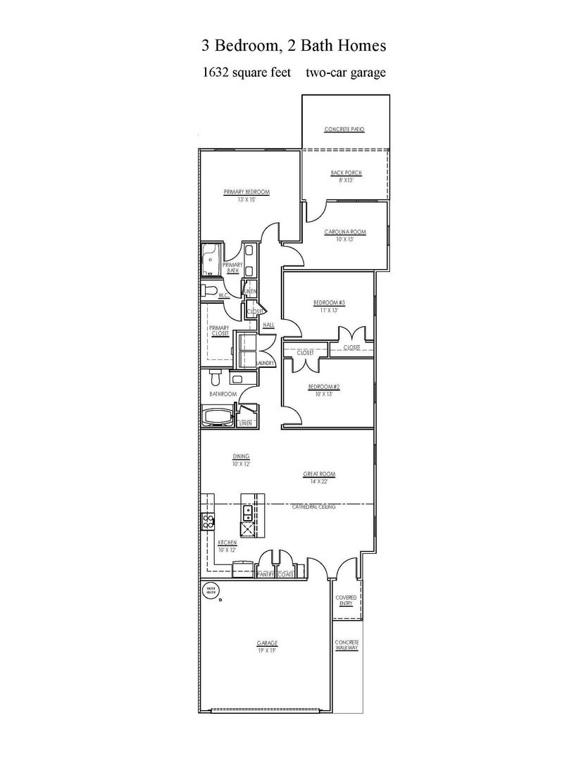 mooresville House: 119 Brawley Villas Place