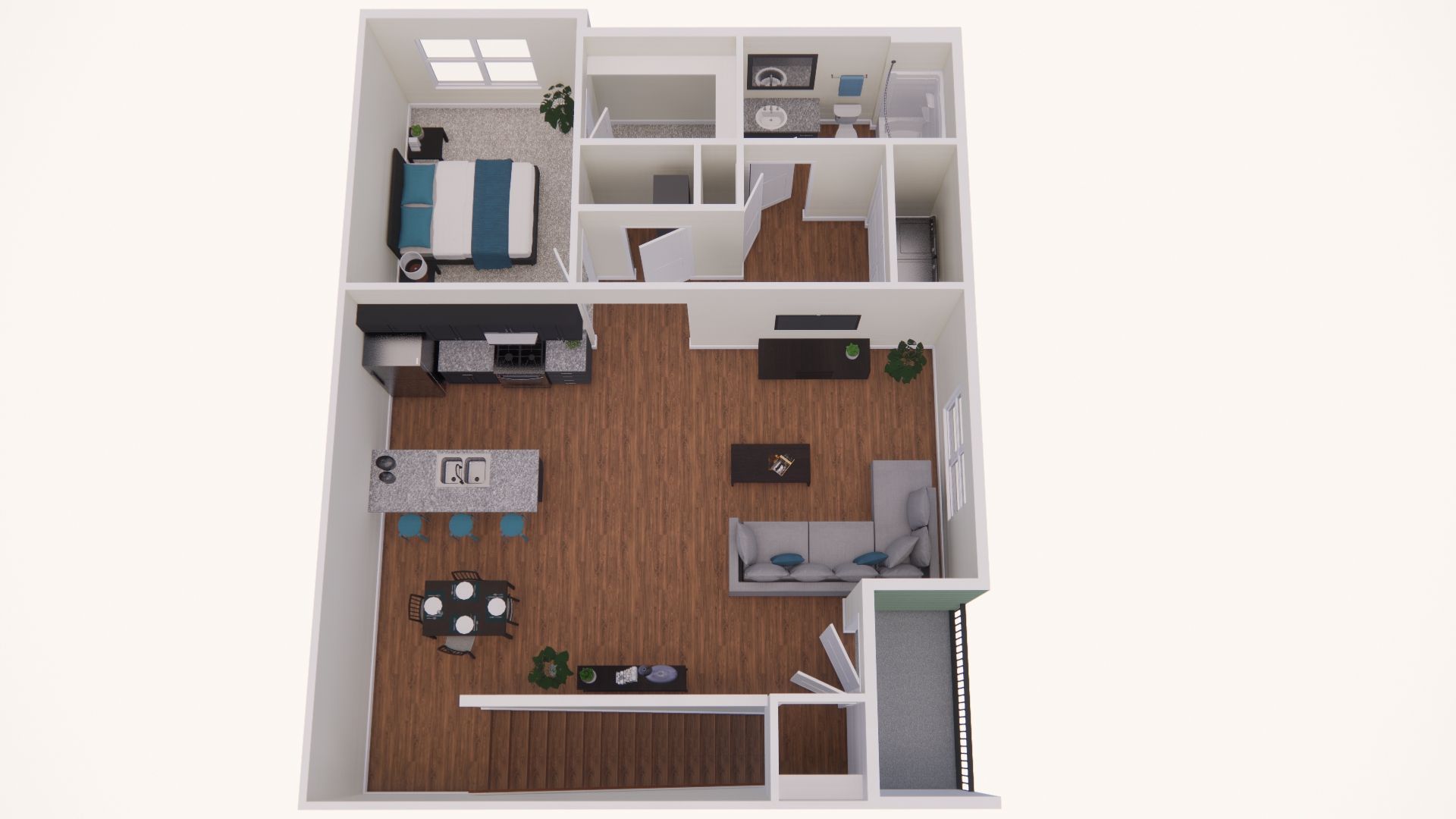 1 Bedroom 1 Bathroom - Luxury Goshen Apt.