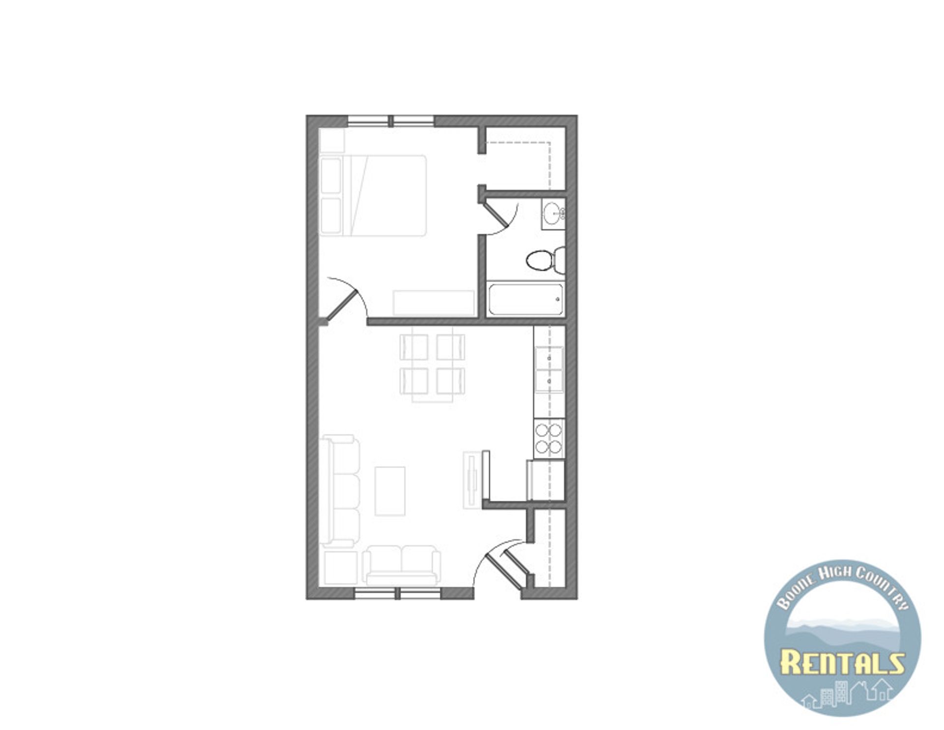 Boone Apartment: 385 Queen  St