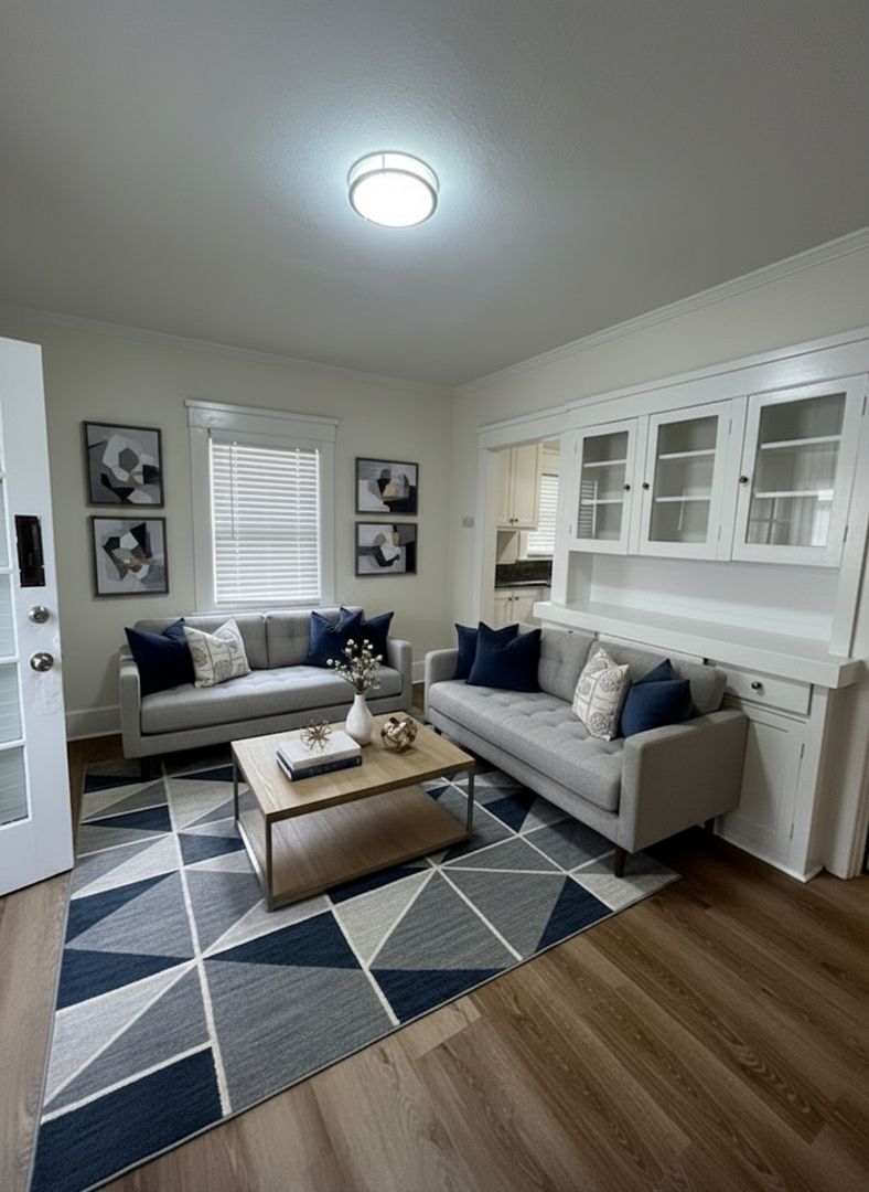 Long Beach Apartment: 1117 - 1123 1/2 Pine Ave