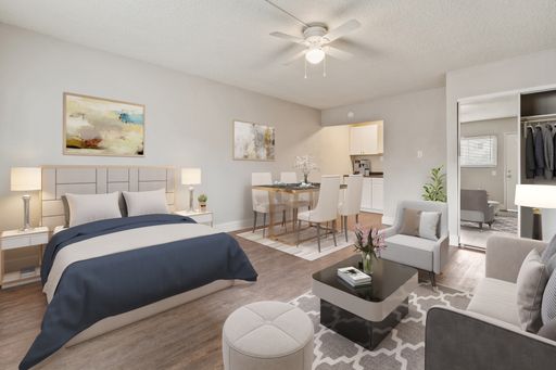 RENOVATED STUDIO WITH UTILITIES INCLUDED*Free WIFI & **A/C & PARKING*PETS ARE WELCOME!