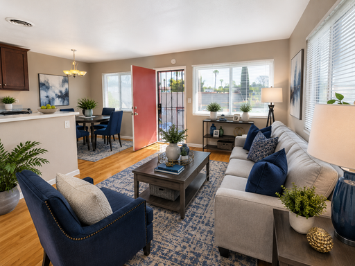 ***$500 OFF 1ST MONTH***PET FRIENDLY 1 BEDROOM 1 BATHROOM UPSTAIRS UNIT WITH ONSITE LAUNDRY!! – photo 1
