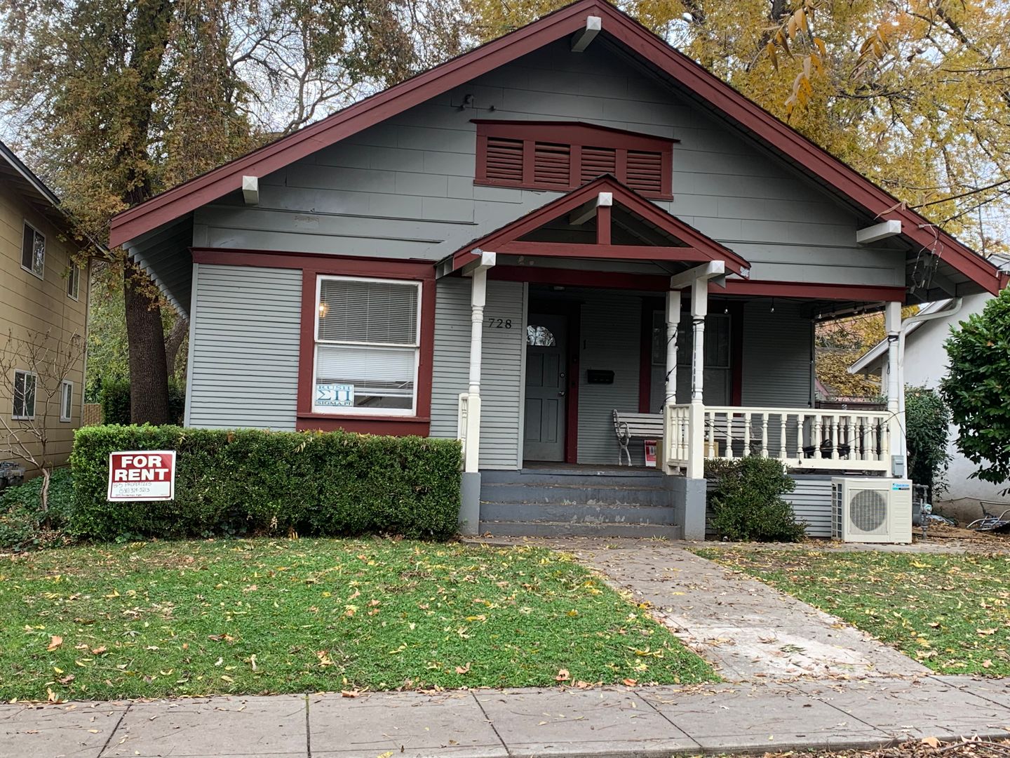 Chico Apartment: 728 West 3rd Street