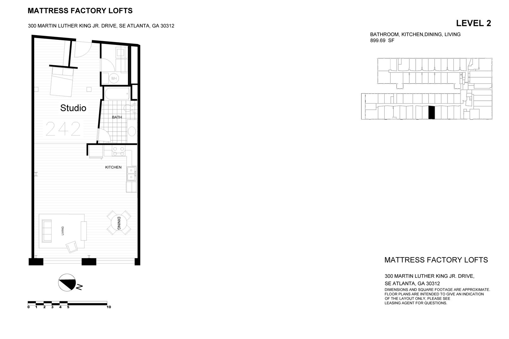 ATLANTA Apartment: 300 Martin Luther King Jr Dr SE