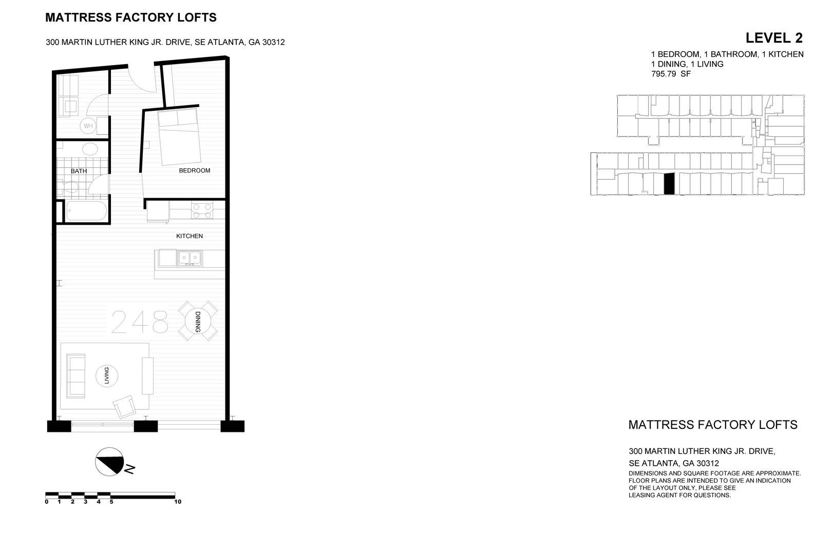 ATLANTA Apartment: 300 Martin Luther King Jr Dr SE