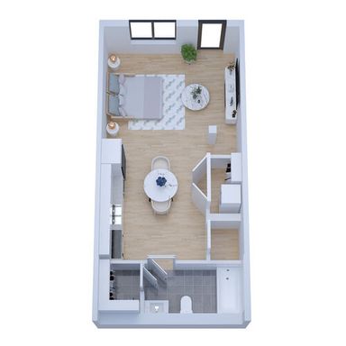 Studio Rental – 3106 Memorial Dr SE - F003, Atlanta, GA 30317