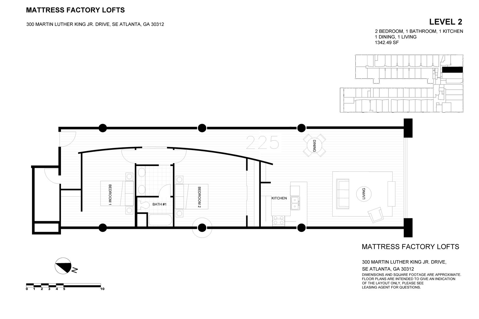 ATLANTA Apartment: 300 Martin Luther King Jr Dr SE