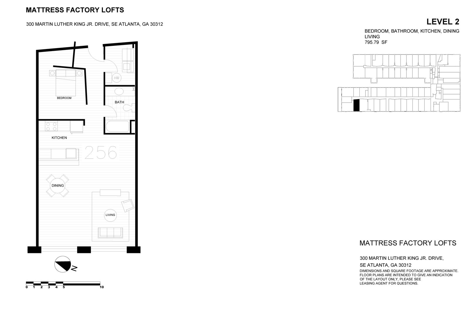 ATLANTA Apartment: 300 Martin Luther King Jr Dr SE