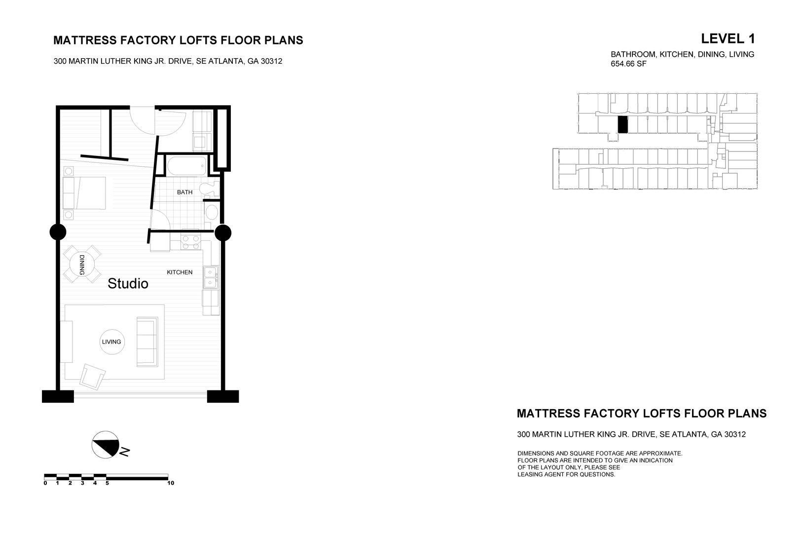 ATLANTA Apartment: 300 Martin Luther King Jr Dr SE